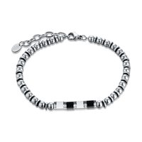 Bracciale Brand Uomo Champions in Acciaio Ematite 54BR033-L - 54BR033-L